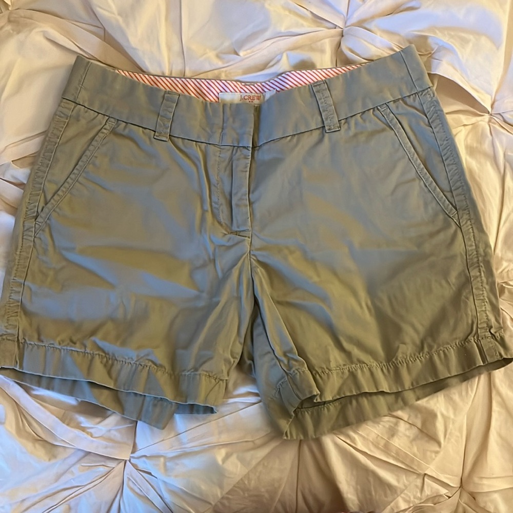 J. Crew Khaki Chino Shorts